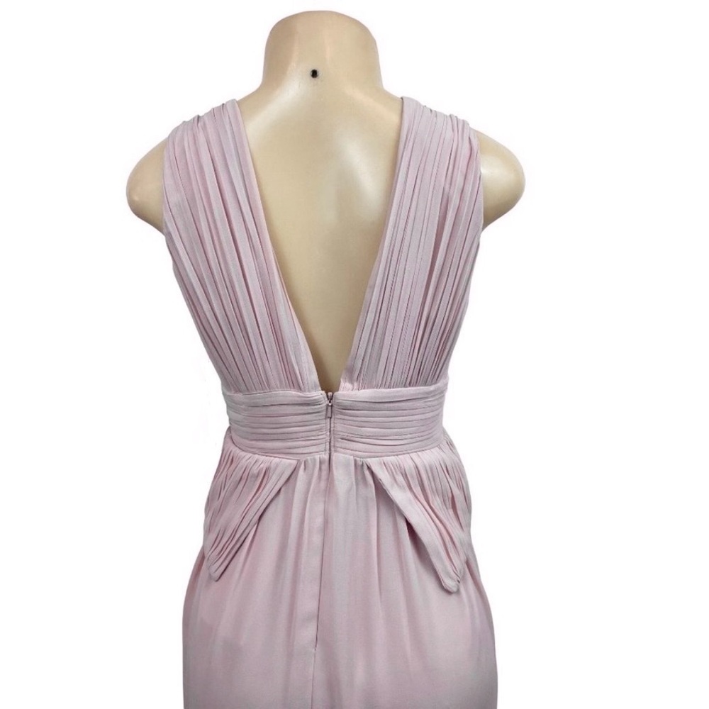 Little Mistress Beaded Sleeveless Plunge V-Neck Peplum Maxi Dress from ASOS - Picture 9 of 10